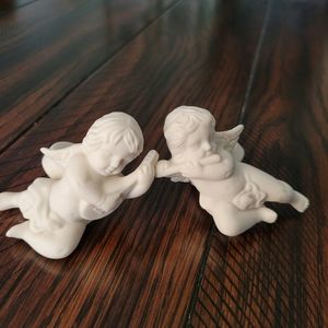 PARTYLITE Vintage 2 CHERUB Candle Stick Holders Rings